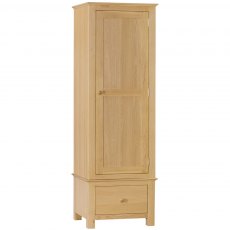 Sandford Single Wardrobe With Drawer Sandford Single Wardrobe With Drawer