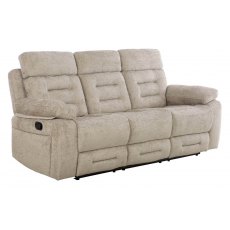 Leona 3 Seater Manual Reclining Sofa