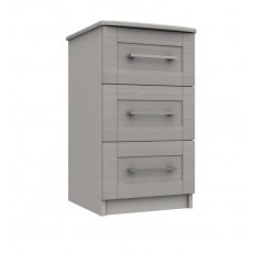 Porto 3 Drawer Bedside Chest