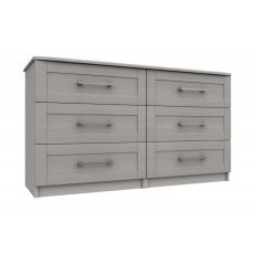 Porto 3 Drawer Double Chest Porto 3 Drawer Double Chest