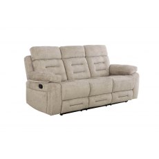 Leoana 3 Seater Manual Recliner Sofa