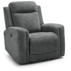 Rowan Power Recliner Chair In Fabric