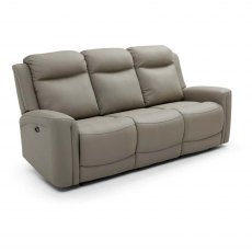 Rowan 3 Seater Power Recliner Sofa In Leather Match Rowan 3 Seater Power Recliner Sofa In Leather Match