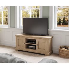 Braunton Oak Large TV Unit