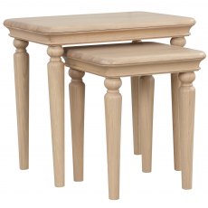 Braunton Oak Nest Of 2 Tables
