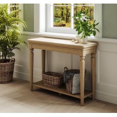 Braunton Oak Console Table