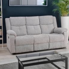 Orchid 3 Seater Manual Recliner Sofa