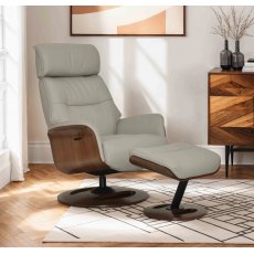Rosalie Swivel Recliner + FREE Footstool