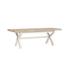 Wilton Cross Leg Extending Dining Table