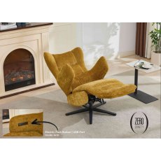Everleigh Swivel Dual Motor Power Recliner In Yellow Everleigh Swivel Dual Motor Power Recliner In Yellow