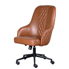 Antonia Office Chair In Tan