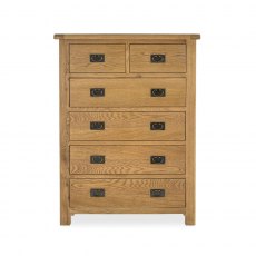 Abingdon 2 Over 4 Drawer Chest Abingdon 2 Over 4 Drawer Chest