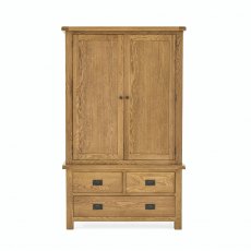 Abingdon Gents 3 Drawer Wardrobe