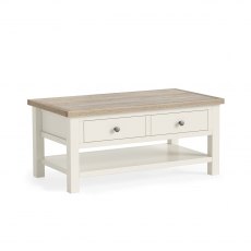 Compton Coffee Table With Shelf Compton Coffee Table With Shelf