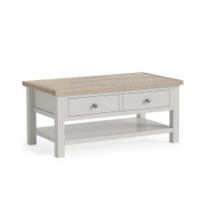 Compton Coffee Table With Shelf Compton Coffee Table With Shelf