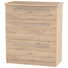 Broadwey 3 Drawer Deep Chest Broadwey 3 Drawer Deep Chest