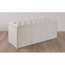 Quilted Ottoman Quilted Ottoman