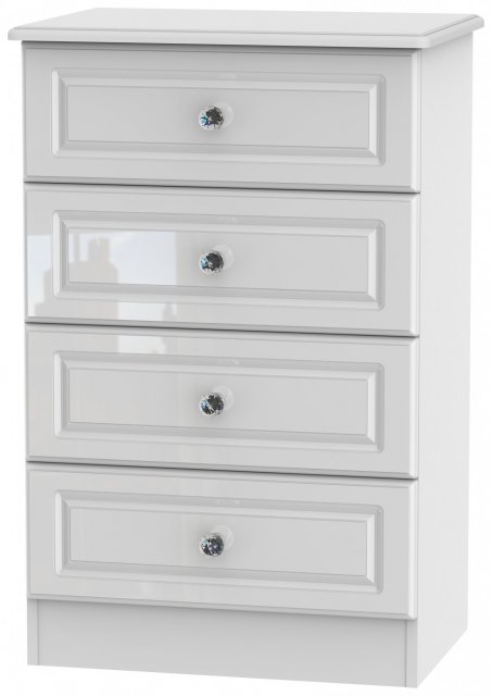 Crystal 4 Drawer Midi Chest