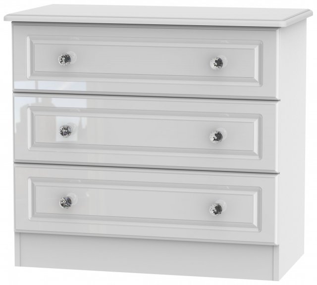 Crystal 3 Drawer Chest