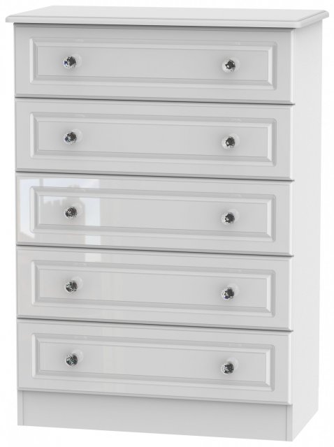 Crystal 5 Drawer Chest