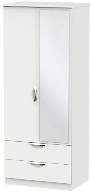 Chilham 2'6 2 Drawer Mirror Robe