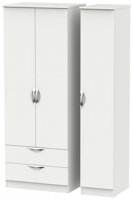 Chilham Tall Triple 2 Drawer Robe