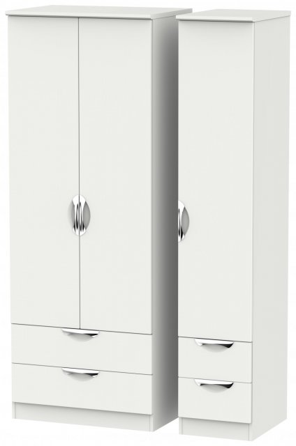 Chilham Tall Triple 2 Drawer + Drawer Robe