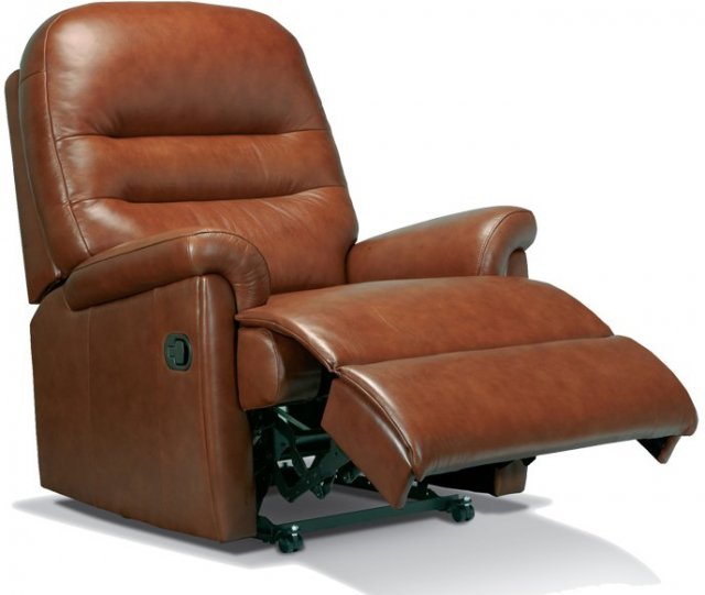 Sherbourne Upholstery Albany Standard Manual Recliner Chair in Leather