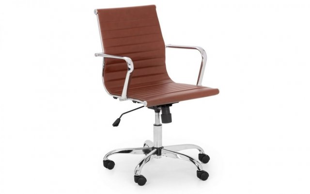 Gem Office Chair In Brown