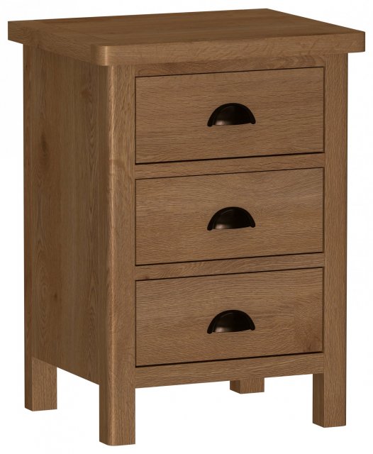 Aviemore 3 Drawer Bedside Chest