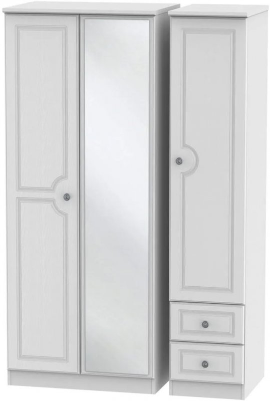 Bude Triple Mirror + Drawer Robe