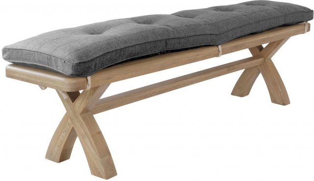 Selkirk Bench Cushion Only - Grey or Natural