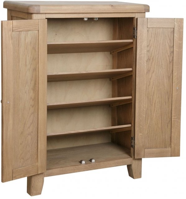 Sherbourne oak shoe storage deals