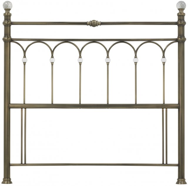 Samara Antique Brass Headboard