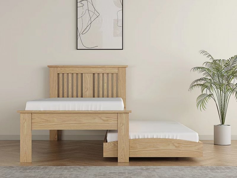 Felix Guest Bed In Oak Finish