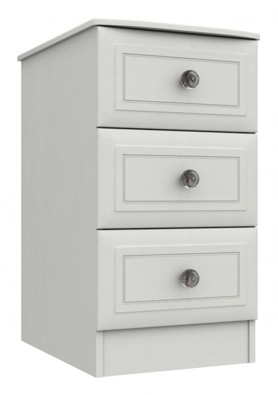 Milton 3 Drawer Bedside Chest