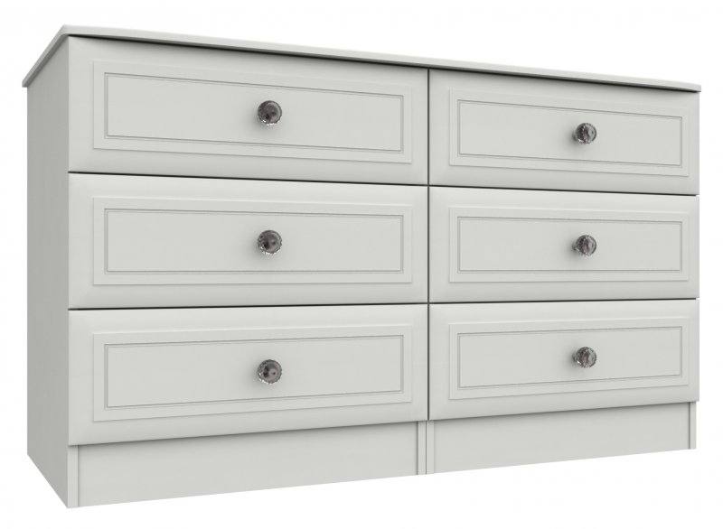 Milton 3 Drawer Double Chest