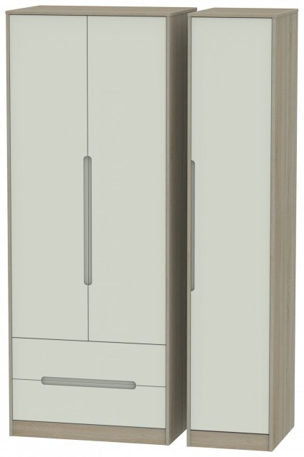 Atlantic Tall Triple 2 Drawer Robe