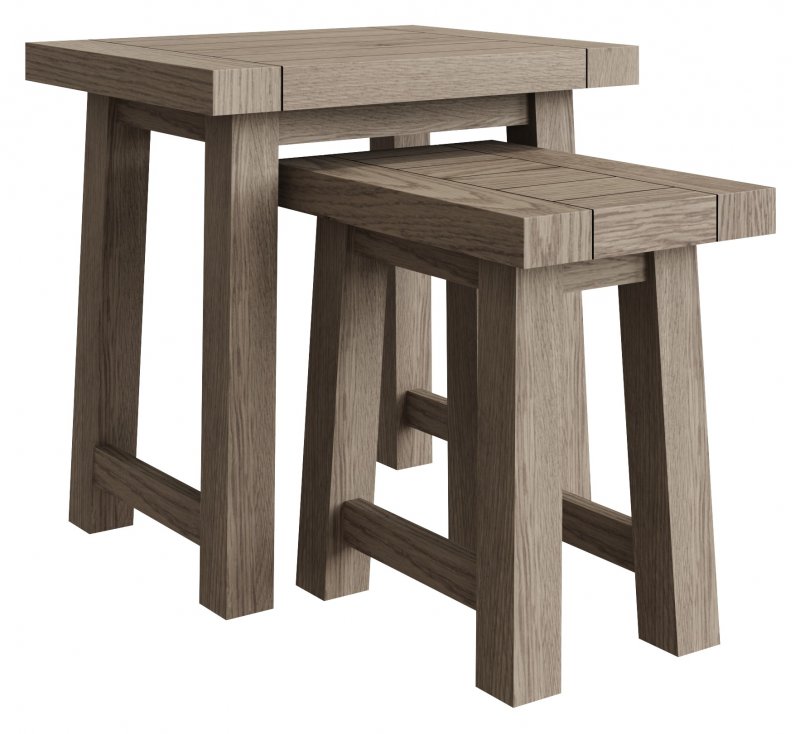 Coral Nest of 2 Tables