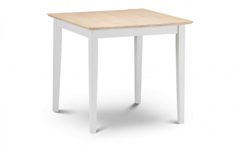 Trento Extending Dining Table In Ivory Two Tone