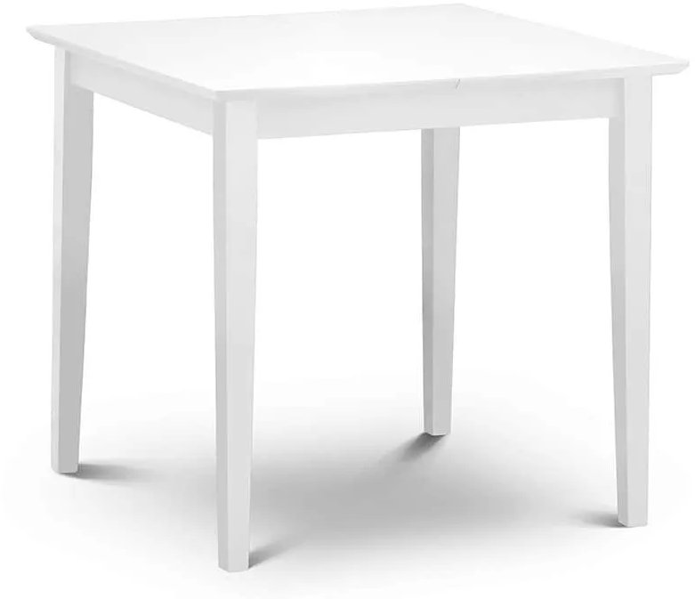 Trento Extending Dining Table In White