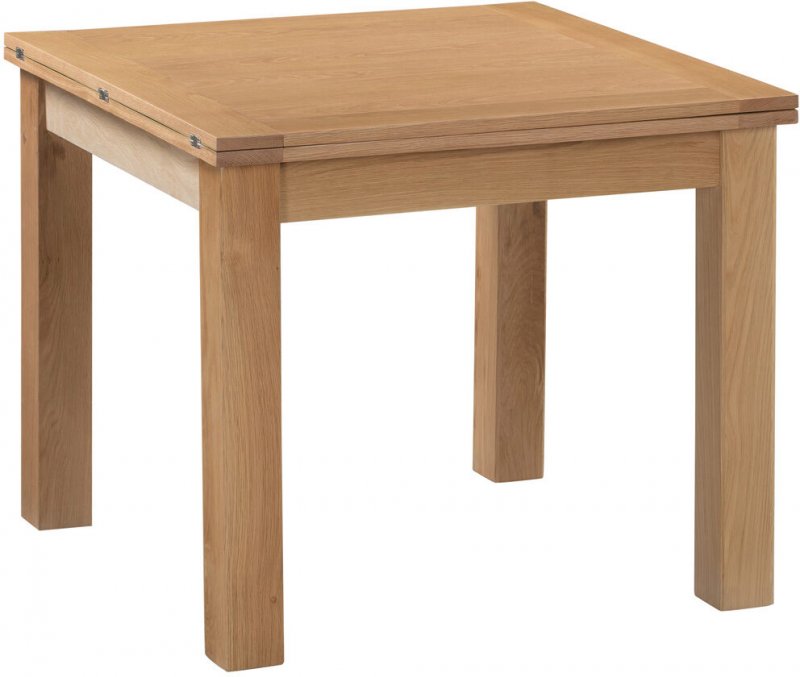 Budleigh Light Oak Flip Top Table