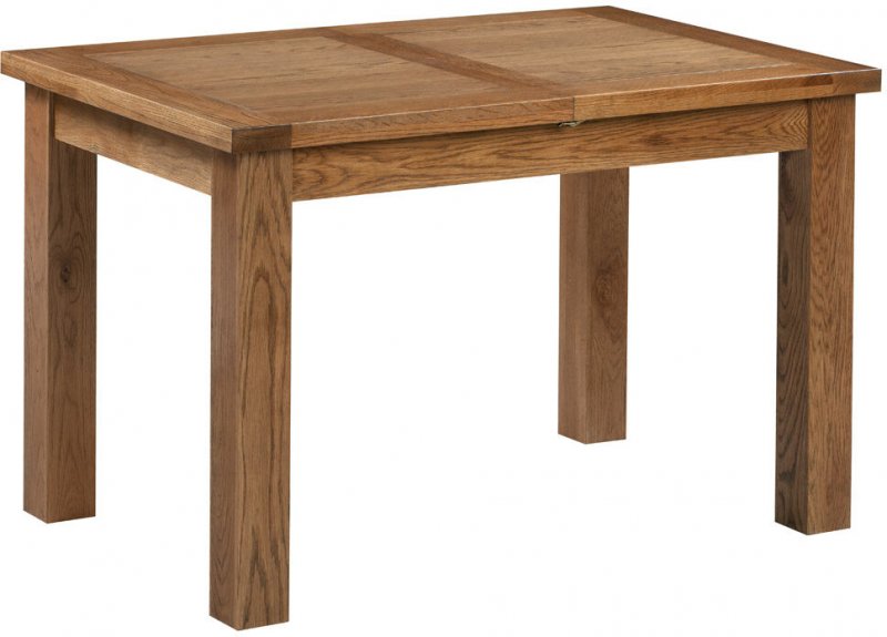 Budleigh Rustic Small Extending Dining Table