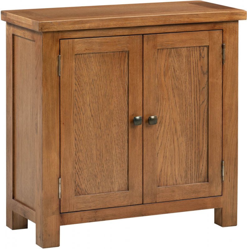 Budleigh Rustic Small 2 Door Cabinet