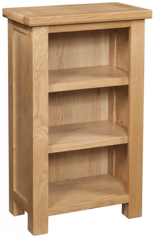 Budleigh Light Oak Small Bookcase