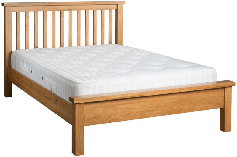 Budleigh Light Oak Bedframe