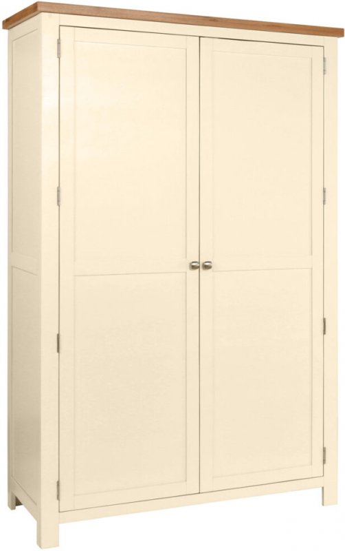 Budleigh Painted Double Hanging Wardrobe