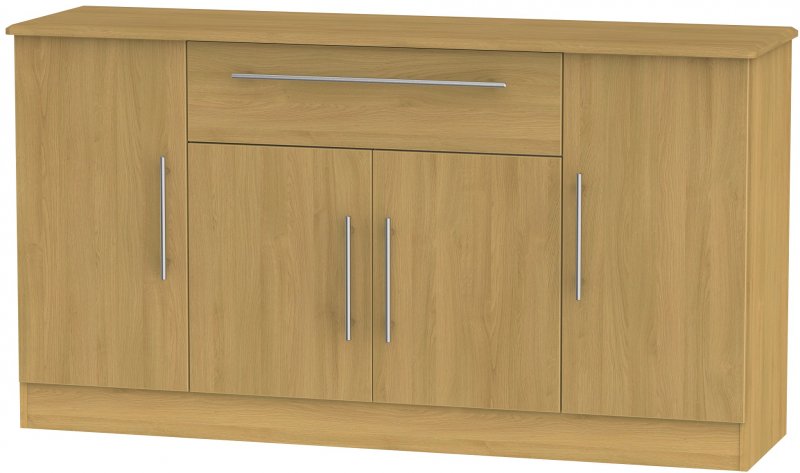 Broadwey 4 Door / 1 Drawer Unit