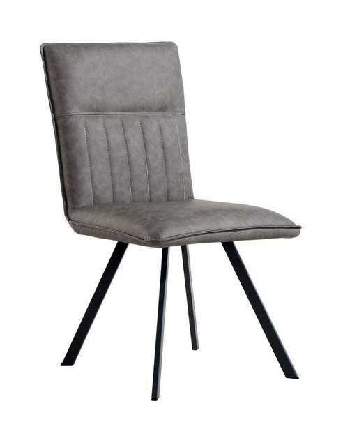 Ava Dining Chair In Grey