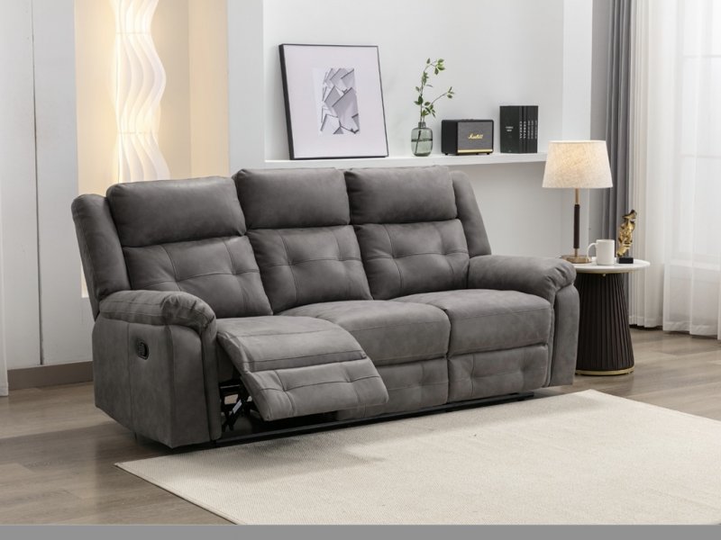 Newhaven 3 Seater Manual Reclining Sofa